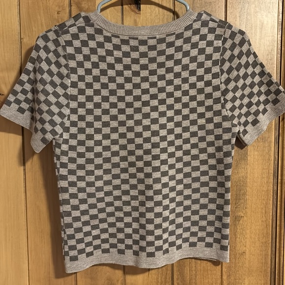 checkered tee - Picture 3 of 3